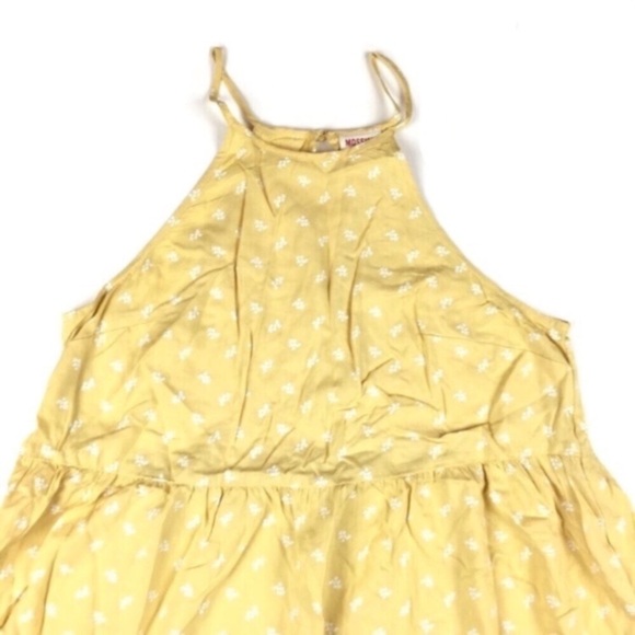 MOSSIMO Dress Floral Skater Spaghetti Strap Garden Party 90s Y2K Style Small - Picture 2 of 5